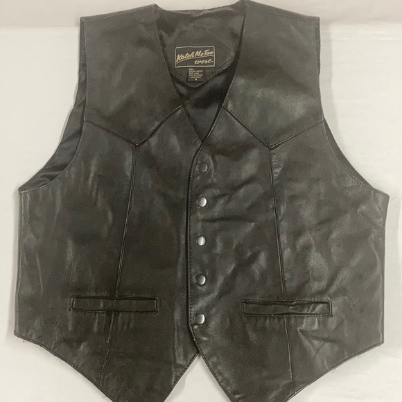 Katch Me Too Other - Katch Me Too West Genuine Leather Vest Size M